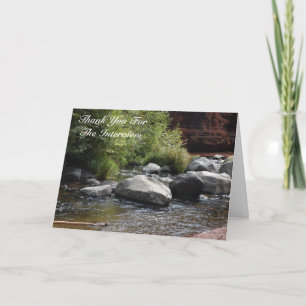 Merci pour la carte d'entrevue