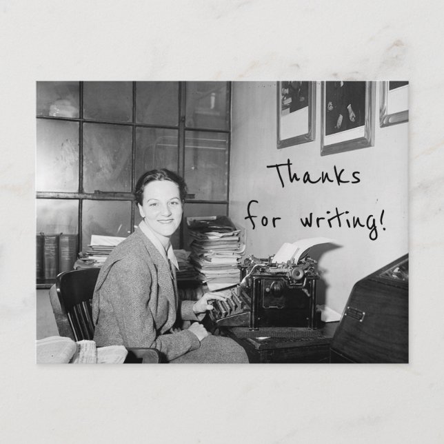 Merci pour la carte postale (Devant)