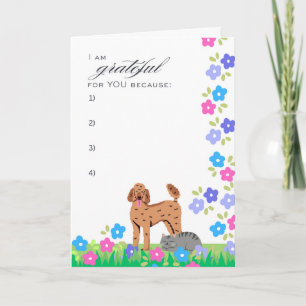 Merci pour la liste de garde d'animaux à remplir