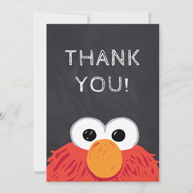 Merci pour l'anniversaire de Elmo de Rue Sésame su (Devant)