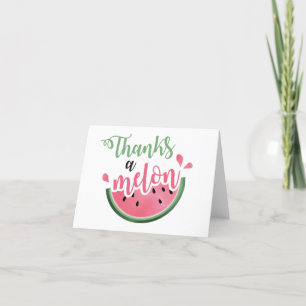 Merci pour le Melon Pastèque premier anniversaire
