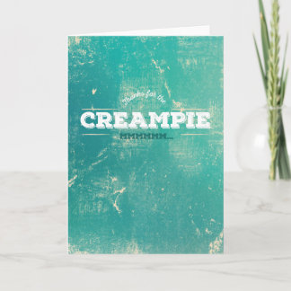 Merci pour le tarte crème !