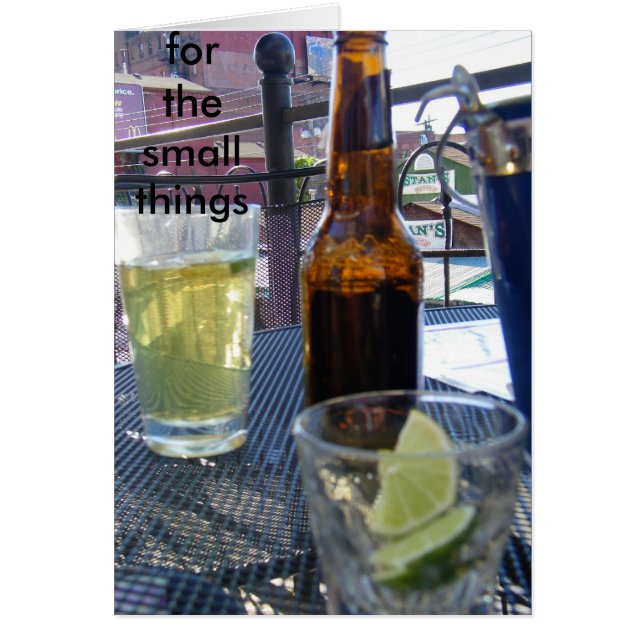 MERCI POUR LES PETITES CHOSES (Devant)