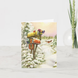 Merci pour Noël Vintage
