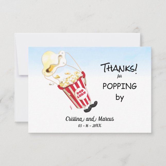 Merci pour Popping By Popcorn Event (Devant)