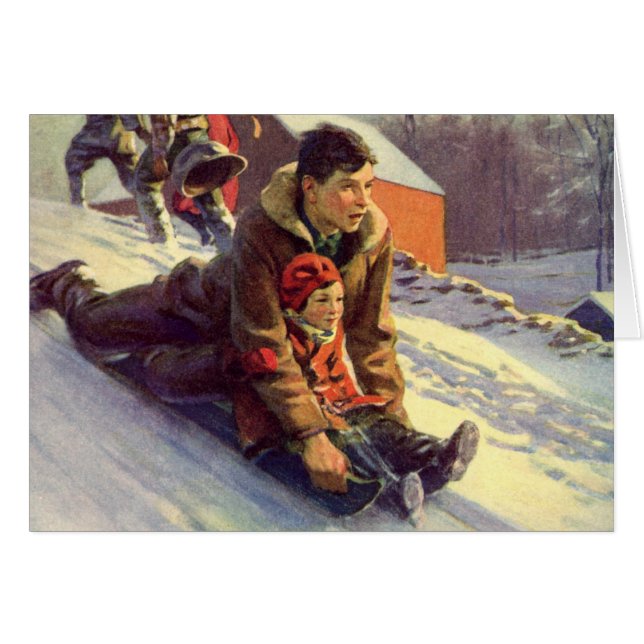 Merci pour un Noël vintage (Devant Horizontal)