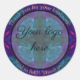 Merci pour vos autocollants d'entreprise