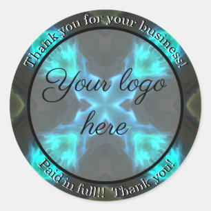 Merci pour vos autocollants d'entreprise