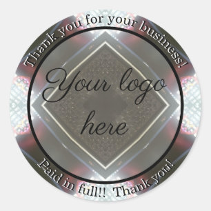 Merci pour vos autocollants d'entreprise