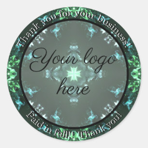 Merci pour vos autocollants d'entreprise