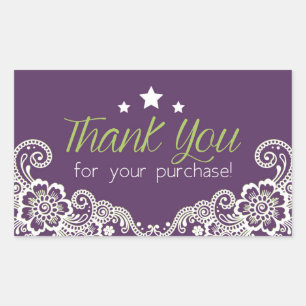 Merci pour votre autocollant d'achat