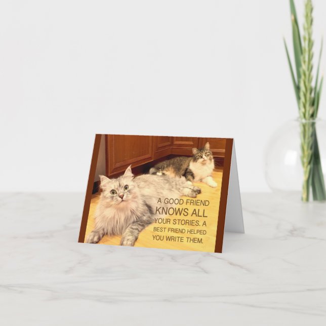 Merci pour votre carte d'amitié (Devant)