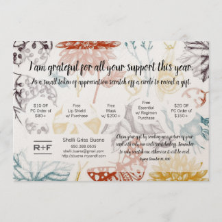 Merci pour votre carte de coupon