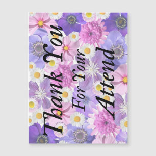 Merci pour votre carte de mariage d'assistance