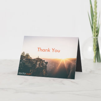 Merci pour votre carte de référence