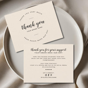 Merci pour votre carte de support
