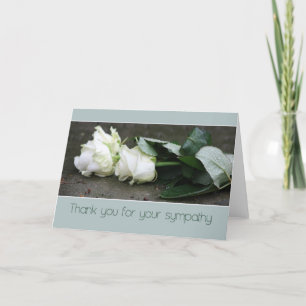 Merci pour votre carte de sympathie