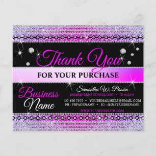 Merci pour votre commande de bijoux Sparkle Purple