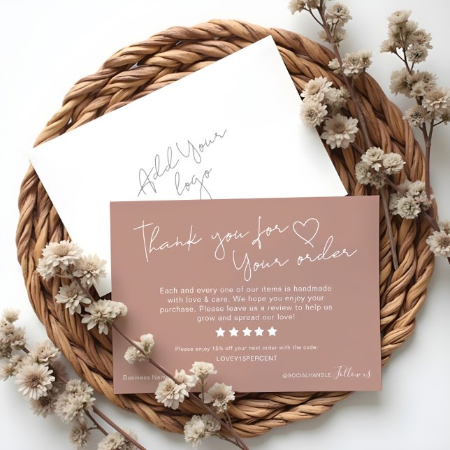 Merci pour votre commande S'il vous plaît laissez- (Thank you for your Order Please Leave Us A Review)