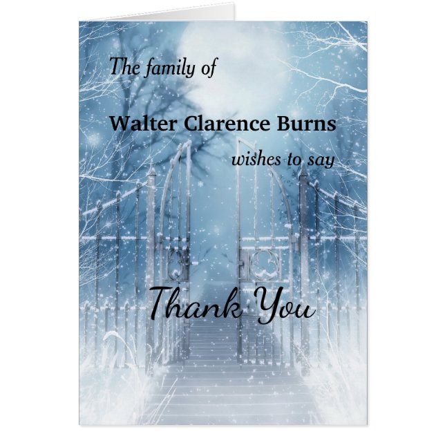 Merci pour votre compassion. (Devant)