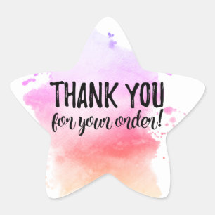 Merci pour votre étiquette de commande