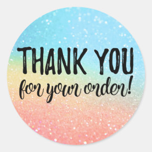 Merci pour votre étiquette de commande