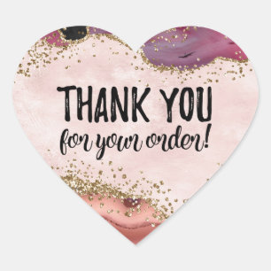 Merci pour votre étiquette de commande