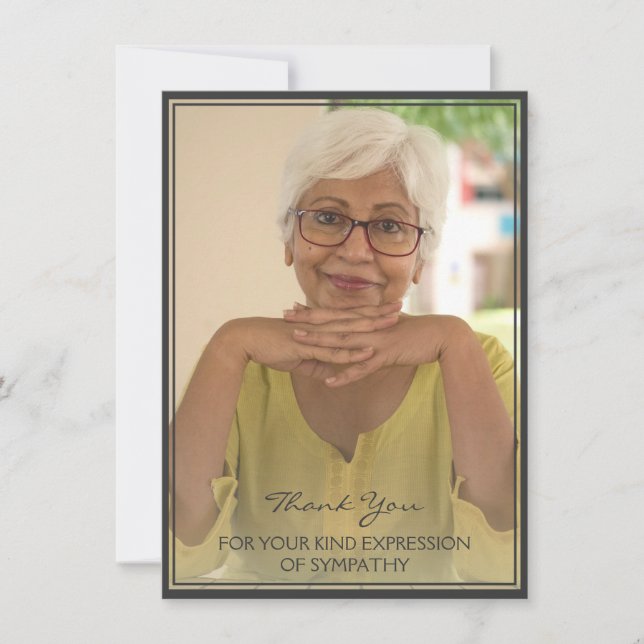 Merci Pour Votre Genre Expression De Sympathie (Devant)