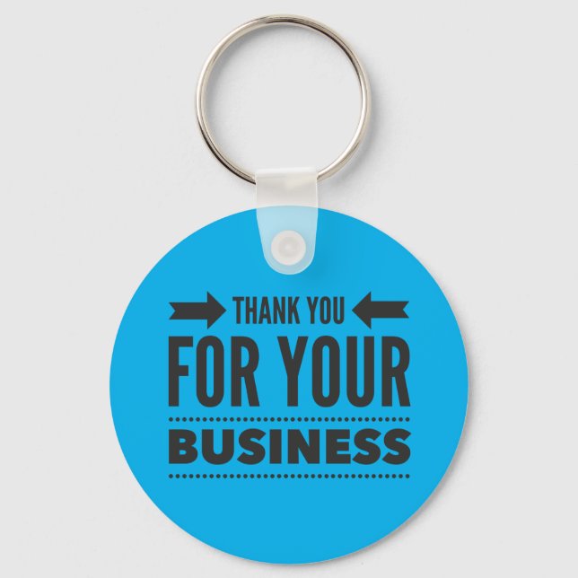 Merci pour votre porte-clés d'entreprise (Recto)