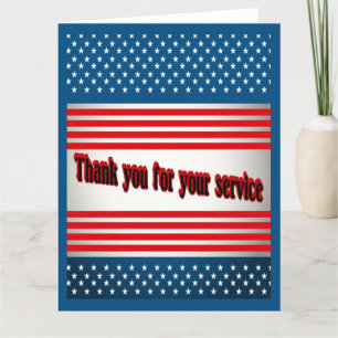 Merci pour votre service