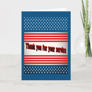 Merci pour votre service 