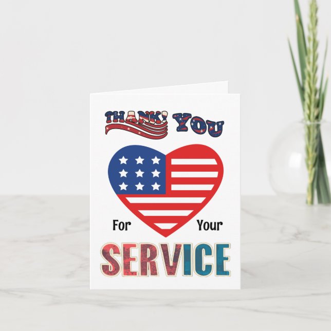 Merci pour votre service Veterans Day Merci (Devant)