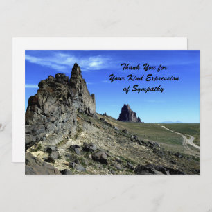 Merci pour votre sympathie, carte de note Shiprock