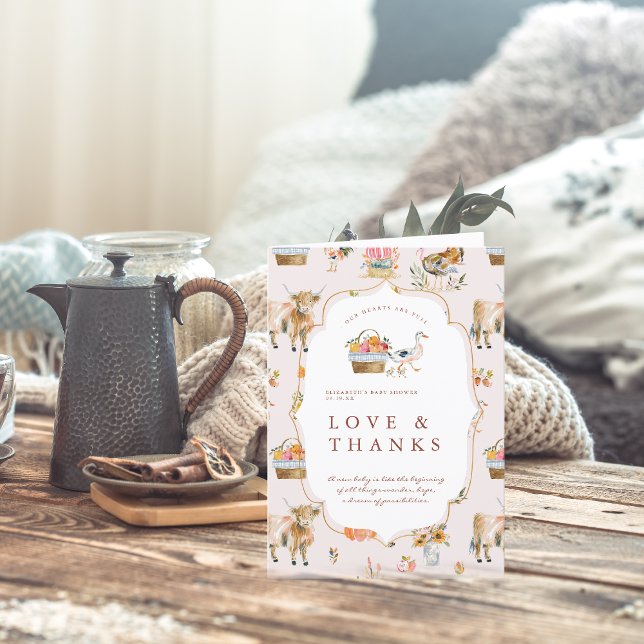 Merci pour vous | Baby shower d'automne (Créateur téléchargé)