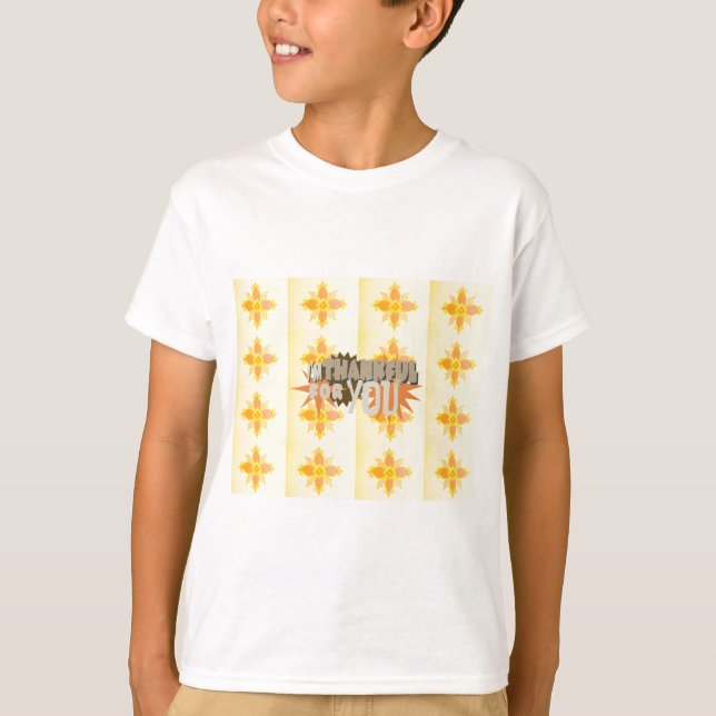 "Merci pour vous" T-shirt : Portez votre gratitude (Devant)