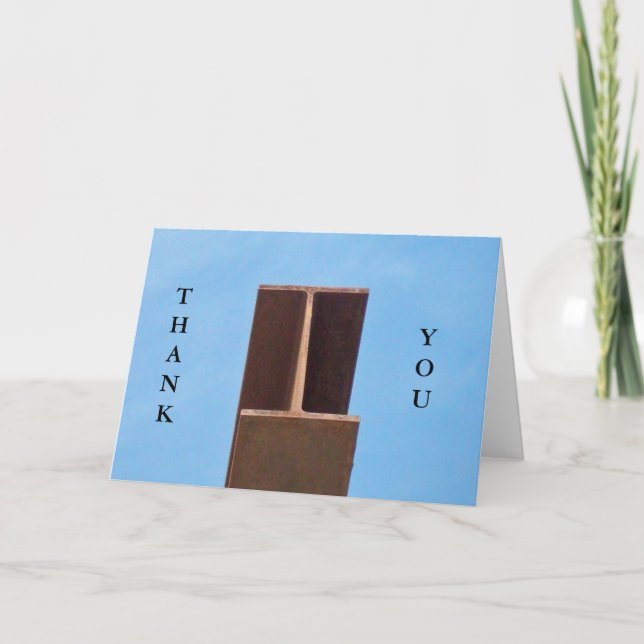 Merci Poutre en I Entreprise de Construction (Devant)