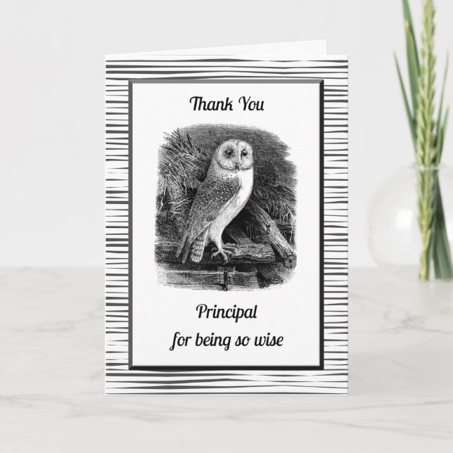 Merci principal pour être si sage (Devant)