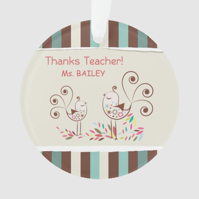 Merci Professeur, Bande d'Oiseaux (devant)