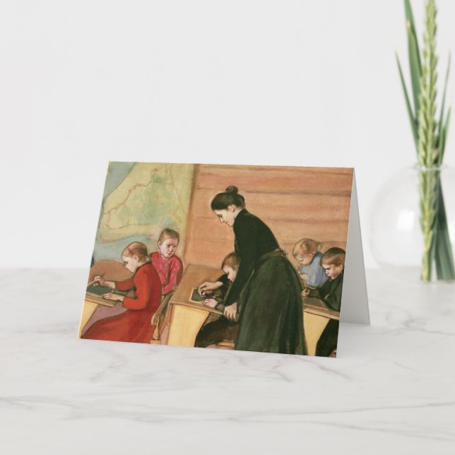 Merci, professeur. Carte Fine Art (Devant)