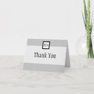 Merci professionnel élégant : Carte de note