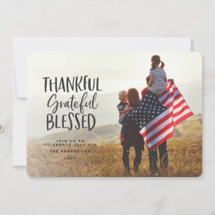 Merci, reconnaissant, béni action de grâce 4 juill