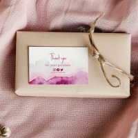 Merci rose agate insérer carte liens sociaux