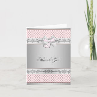 Merci rose de baptême de baptême de filles de