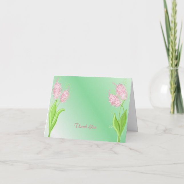 Merci rose et vert (Devant)