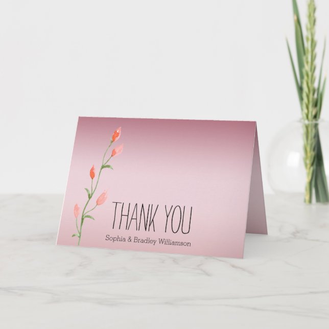 Merci Rose rose Ombre (Devant)