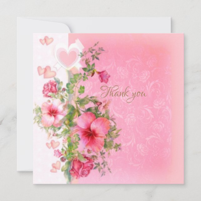 Merci rose vintage (Devant)