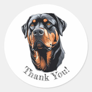 Merci Rottweiler ! Autocollants