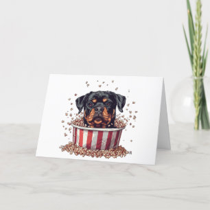 Merci Rottweiler Chien Movie Popcorn Bucket