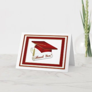 Merci rouge diplômé
