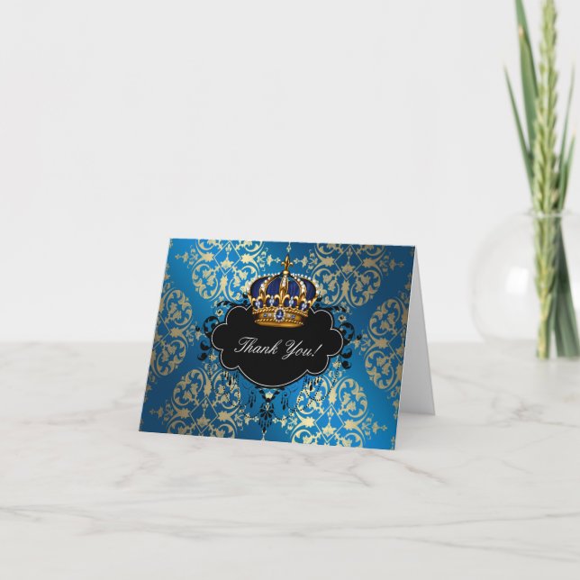 Merci Royal Blue et Gold Prince (Devant)